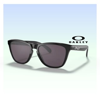 【Oakley】Frogskins 亞洲版 休閒太陽眼鏡(OO9245-75 Prizm grey 鏡片)