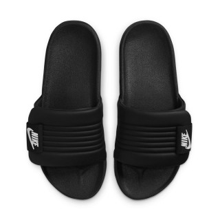 【NIKE 耐吉】OFFCOURT ADJUST SLIDE 拖鞋 女鞋 黑 魔鬼氈 調節(DV1033-002)