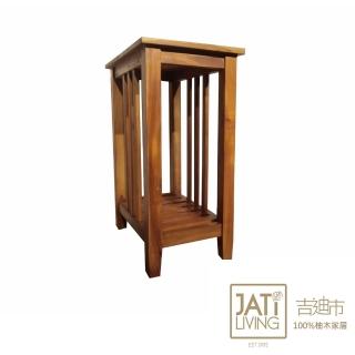 【吉迪市柚木傢俱】柚木簡約邊幾/花臺 RPNA013(矮櫃 置物櫃 收納櫃 展示櫃 抽屜 典雅鄉村 床頭櫃)