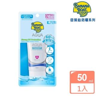 【Banana Boat 香蕉船】淨護系列 AQUA極致持久保濕防曬凝乳 50ml