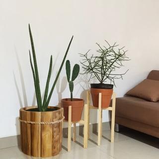 【吉迪市柚木傢俱】柚木簡約圓形花桶 LT-090C(置物桶 收納桶 垃圾桶)