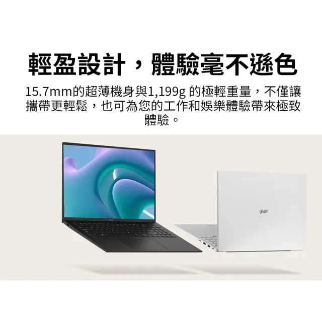 【LG 樂金】Gram 16吋 Ultra 5 輕薄AI筆電(16Z90S-G.AA54C2/Ultra5-125H/16G/512G SSD/W11/冰雪白)