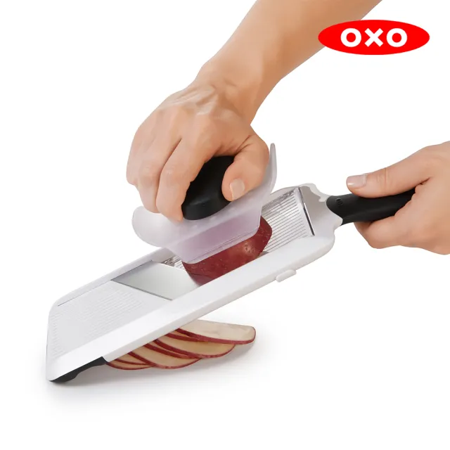 【美國OXO】可調式蔬果削片器(切片器 可調整三種厚度)