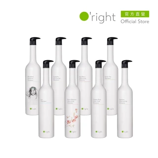 【O'right 歐萊德】全系列洗髮精1000ml(多款任選/各種髮質適用/無矽靈/USDA)