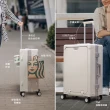【Arlink】30吋行李箱 鋁框 德國PC 多功能 前開式(獨立前開/TSA海關鎖/專屬防塵套)