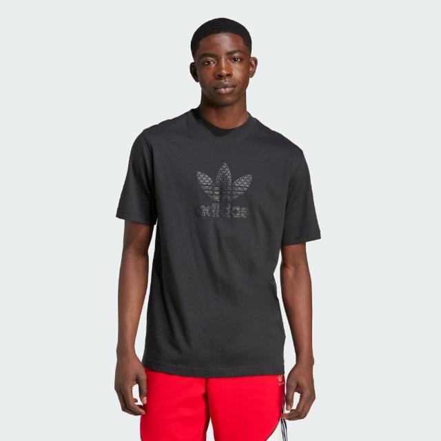 【adidas 愛迪達】上衣 男款 短袖上衣 運動 MONO TEE 黑 IZ2527