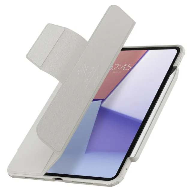 【Spigen】SGP 2024 iPad Pro 13吋/11吋_Air Skin Pro-磁吸可拆式防摔保護套(灰)