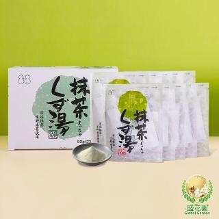 【盛花園】日本不二食品-抹茶葛粉(10袋/組)