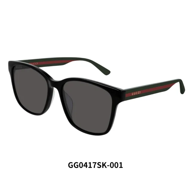 【GUCCI 古馳】中性經典膠框太陽眼鏡組合(多款任選 GG0416SK、GG0417SK、GG0960SA、GG0765SA、GG1001SK)