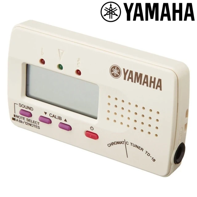 YAMAHA 山葉 CHROMATIC TUNER 吉他貝斯管弦樂調音器 / 公司貨(TD-18WE)