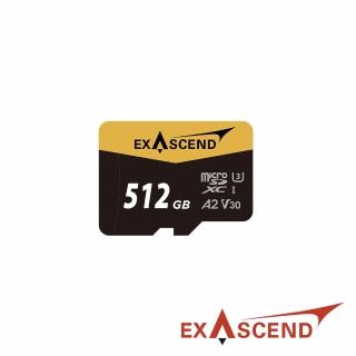 【Exascend】Catalyst microSD V30 512GB 記憶卡(正成公司貨)