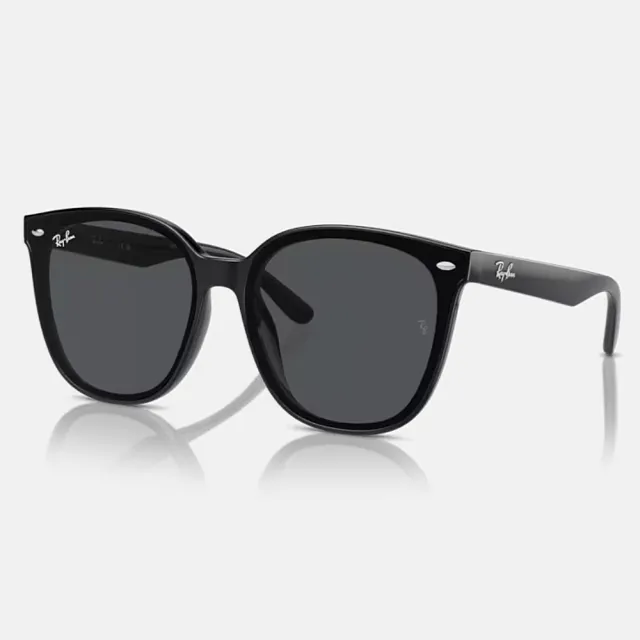 【RayBan 雷朋】2024新品修顏膠框太陽眼鏡(RB4423D-601/87、645087、601/93 66mm 多色任選)