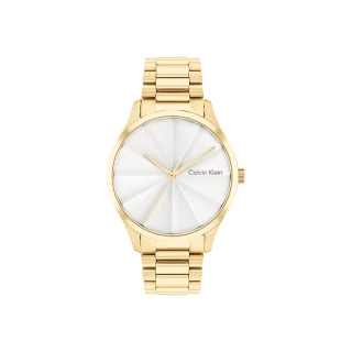 【Calvin Klein 凱文克萊】堅韌優雅 經典不銹鋼錶帶 男士腕錶(25200232)