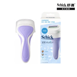 【Schick 舒適牌】舒芙仕女除毛刀 1刀把2刀片(中性肌用)