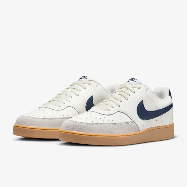 NIKE 耐吉 運動鞋 休閒鞋 板鞋 男鞋 NIKE COURT VISION LO 白 藍(HF1068133)