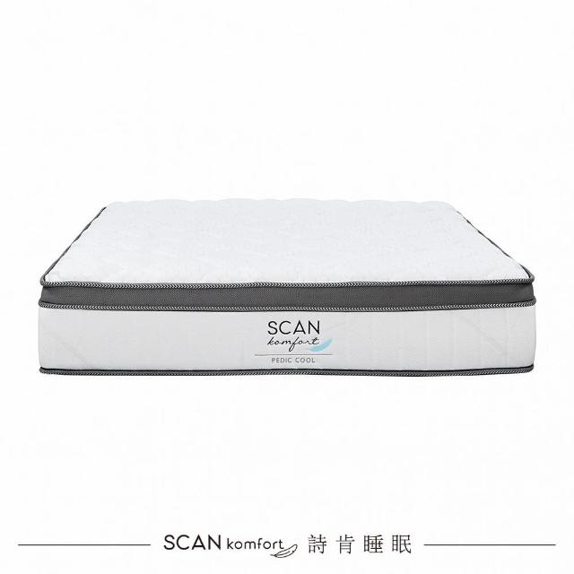 【SCANTEAK 詩肯柚木】Pedic Cool 雙人加大6尺床墊