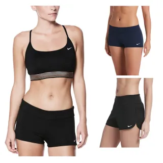 【NIKE 耐吉】SWIM 女泳褲 ESSENTIAL HIGH WAIST 四角泳褲 比基尼泳褲 共五款(女泳褲)