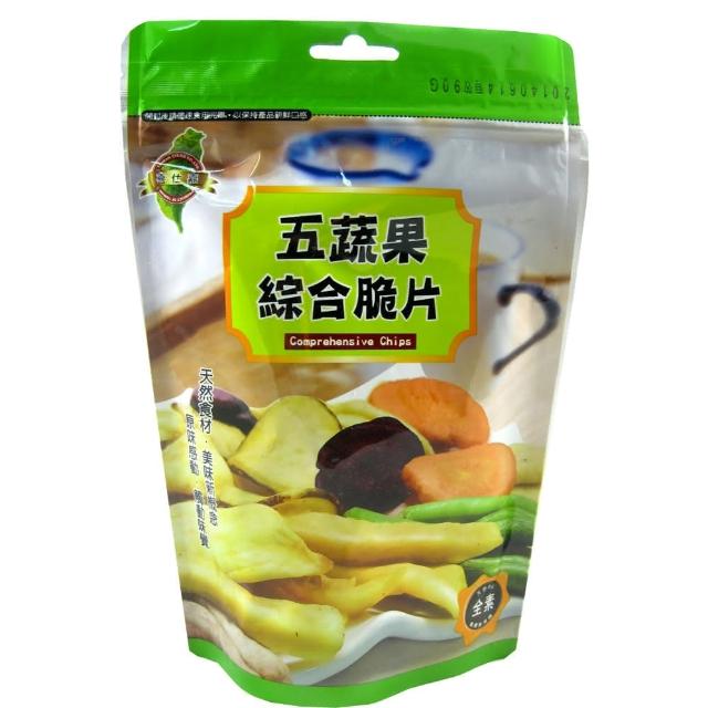 【自然原素】五蔬果脆片 三色芋頭條 芒果乾 波羅蜜脆片 薄鹽脆薯 6包-口味  
