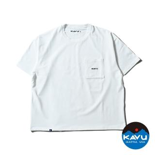 【KAVU】U/O Shirt 台灣限定款-機能短袖T恤 白色 中性款 #LE001