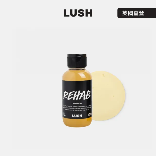 【LUSH 嵐舒】水果特調洗髮露 100g(洗髮精/修護/亮澤/調理頭皮)