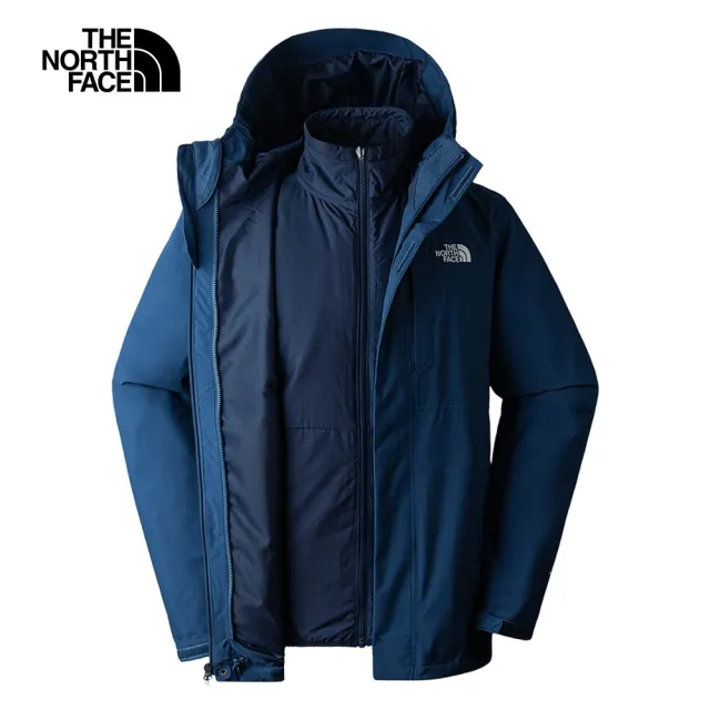 【The North Face 官方旗艦】男女款-連帽羽絨外套 / 三合一外套/內裡抓絨款/羽絨款(多款任選)