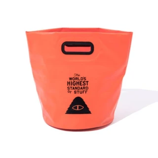 【POLER STUFF】日本限定 POLER HIGH＆DRY BAG 防水便攜包 / 簡易水桶(橘色)