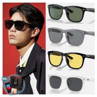 【RayBan 雷朋】經典粗版方形膠框太陽眼鏡(RB4260D-601/71、645087、601/85、671/87 57mm)