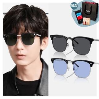 【RayBan 雷朋】眉型太陽眼鏡(RB4418D-673487、RB4418D-667080 56mm)