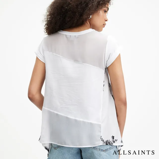 【ALLSAINTS】ZALA IONA 花卉印花上衣 W066JA(舒適版型)