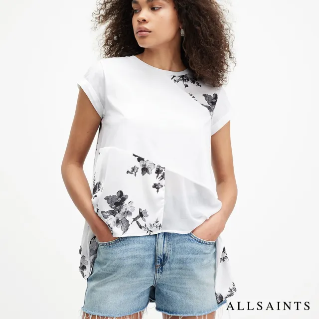 【ALLSAINTS】ZALA IONA 花卉印花上衣 W066JA(舒適版型)