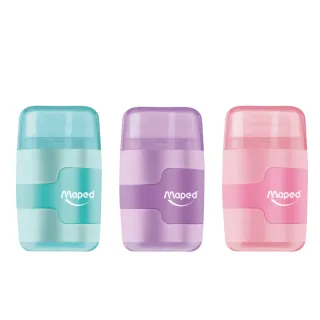 【法國Maped】櫻花學園系列-積木橡擦&筆削二合一/顏色隨機出貨(小一 新生 繪畫 送禮 橡皮擦 筆削)