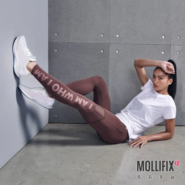 【Mollifix 瑪莉菲絲】中高腰提臀動塑褲、瑜珈服、Legging(多款任選)