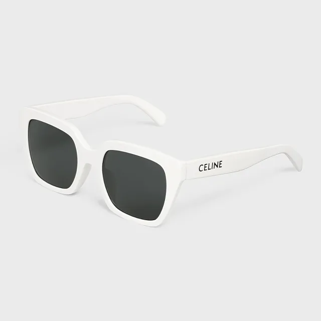 【CELINE】小紅書火爆款 膠框太陽眼鏡組合(CL40198F 黑色、白色；CL40197U 黑色)