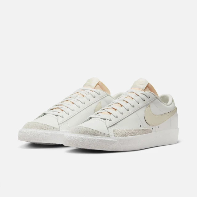 NIKE 耐吉 休閒鞋_男_米白 皮革_BLAZER LOW 77 VNTG(DA6364110)