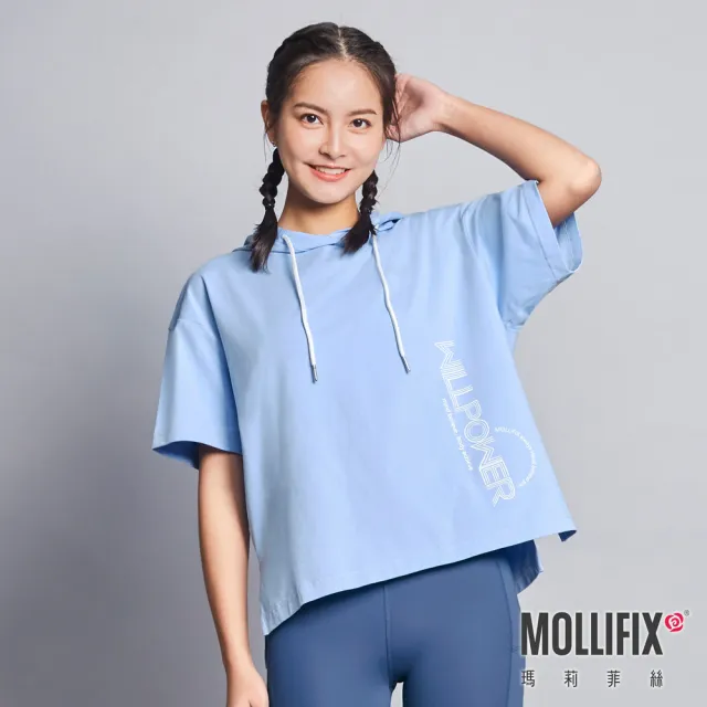 【Mollifix 瑪莉菲絲】訓練上衣/運動背心/短袖上衣、瑜珈服(多款任選)