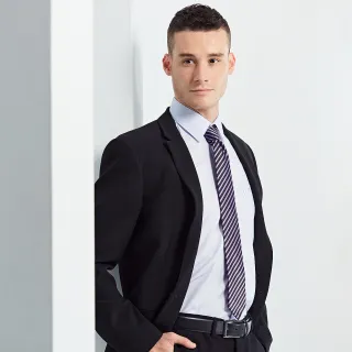 【MONTAGUT 夢特嬌】冬日優惠 吸濕排汗 涼爽快乾免燙 淡紫色 839509-02(長袖襯衫)