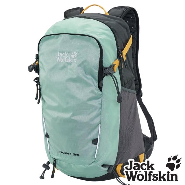 【Jack wolfskin 飛狼】Peak 35L 登山背包 健行背包(冰晶綠)