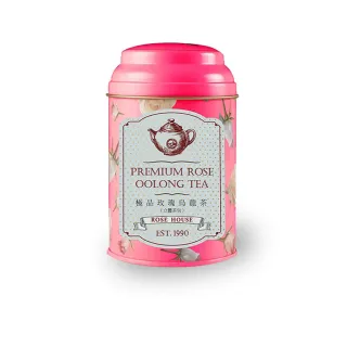 【古典玫瑰園】極品玫瑰烏龍茶立體茶包30入罐裝(極品玫瑰烏龍茶)
