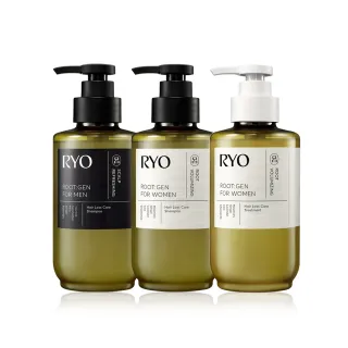 【RYO 呂】ROOTGEN強韌蘊髮洗髮精/護髮膜 515ml x2入(男性/女性 專用)