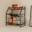 【H&R 安室家】瓶罐置物架/調味料收納架/廚房收納架/桌上收納BCF74