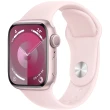 【Apple】S+ 級福利品 Apple Watch S9 GPS 41mm 鋁金屬錶殼搭配運動式錶帶(原廠保固中)