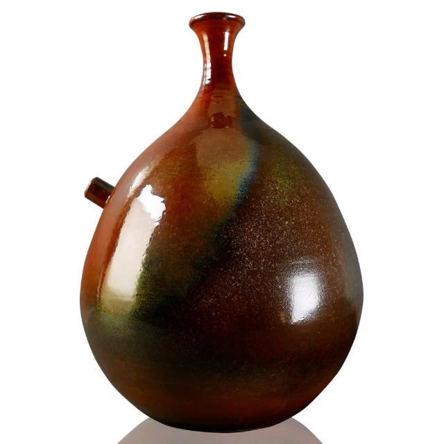 【中華筆莊】原價9000元 特價4500元 陶藝雅居陶器花器〈永恆璀璨〉(鶯歌手工陶藝品)