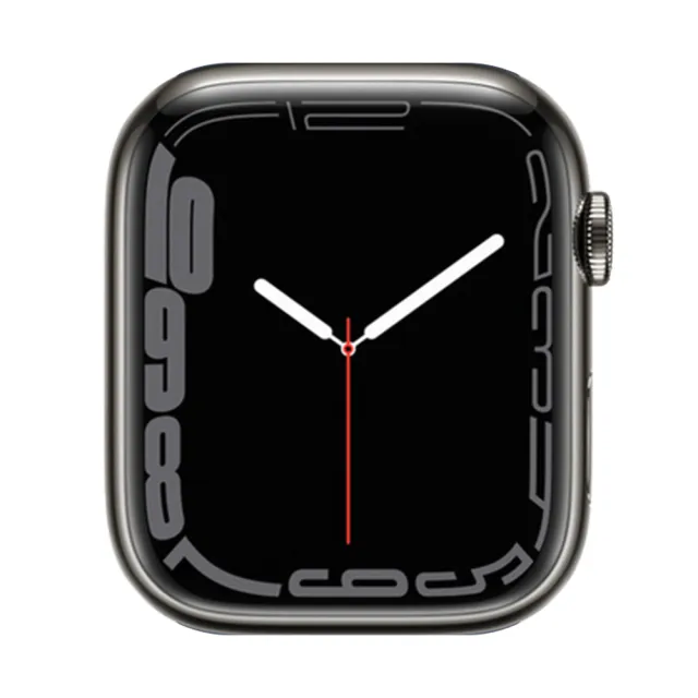 【Apple】A+ 級福利品 Apple Watch S7 LTE 45mm 不鏽鋼錶殼(副廠配件/錶帶顏色隨機)