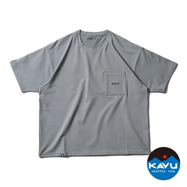 KAVU U/O Shirt 台灣限定款-機能短袖T恤 灰色 中性款 #LE001