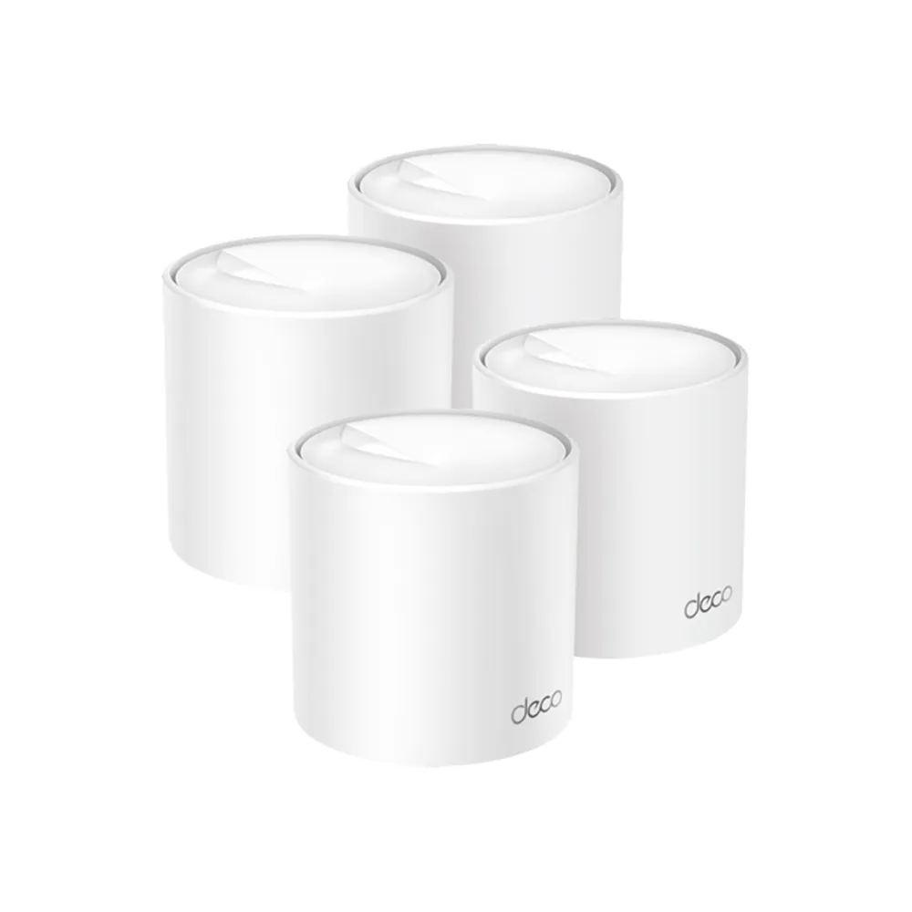 【TP-Link】4入 ★ Deco X60 AX5400 雙頻 WiFi 6 Mesh 路由器/分享器