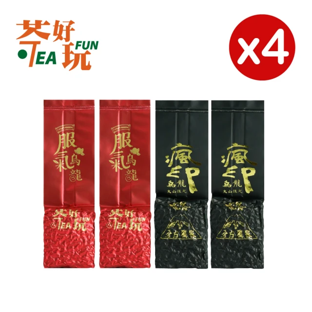 淳嶼茶 氤氳芳華紅烏龍茶葉150gx4包(共1斤) 推薦