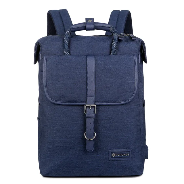【Nordace】雙11 Comino藍色托特時尚背包 ND1061-4(登山遠足上班上學)