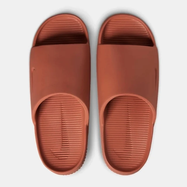 NIKE 耐吉 CALM SLIDE 女 休閒拖鞋-橘紅色(