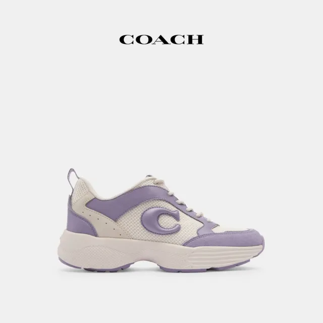 【COACH蔻馳官方直營】STRIDER運動鞋-淺紫羅蘭色(CP837)