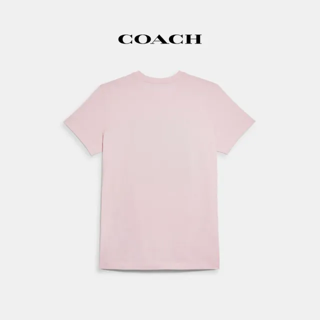 【COACH蔻馳官方直營】經典LogoT恤-粉紅色(C8775)